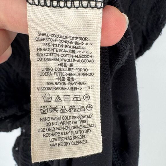 Free People Black Turn‎ Back Time Dress Size 0 - Picture 6 of 7